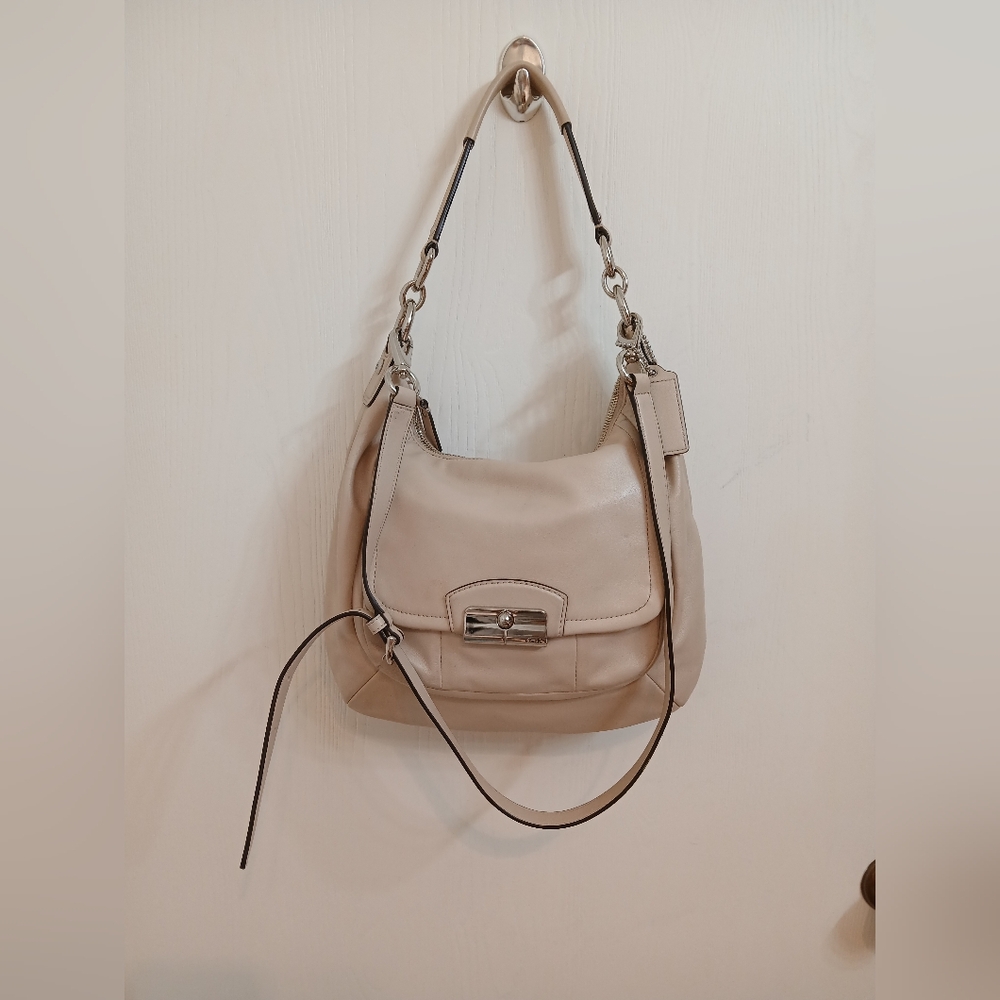 Coach Kristin Leather Satchel, Hobo Bag.